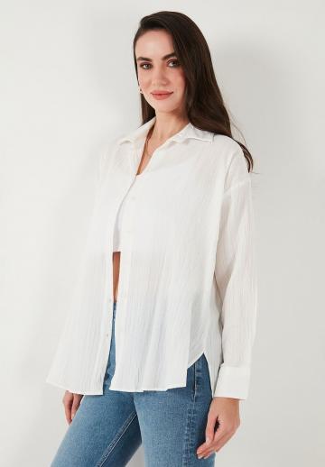 Длинная блузка