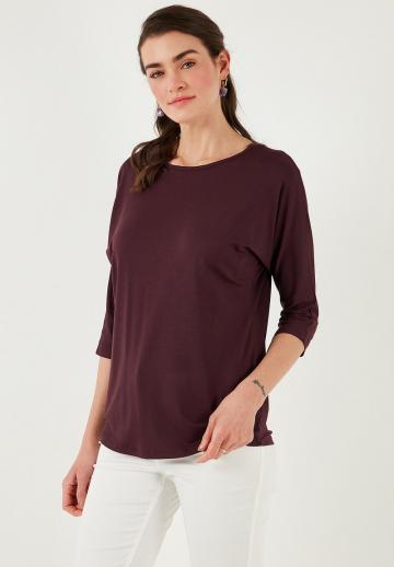 Майка с рукавом три четверти