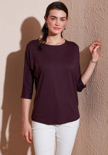 Майка с рукавом три четверти