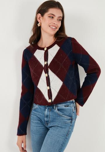 Жаккардовая кофта