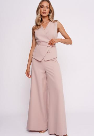 Длинный жилет