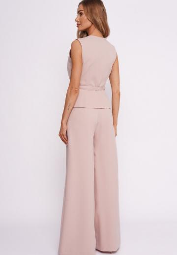 Длинный жилет