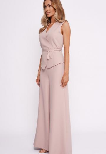 Длинный жилет