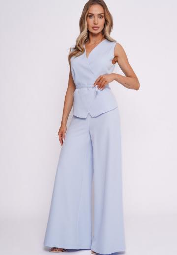 Длинный жилет