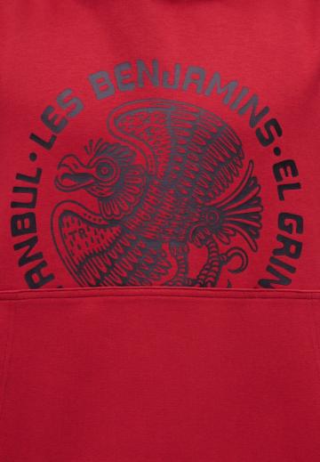 Пуловер с капюшоном