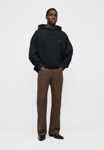 Пуловер с капюшоном