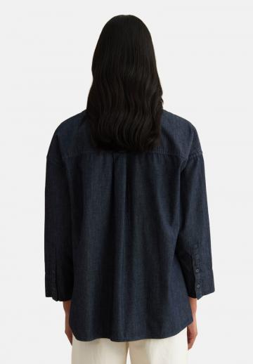 Джинсовая блузка