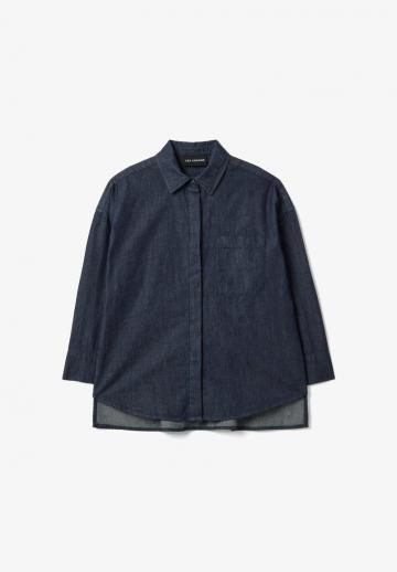 Джинсовая блузка