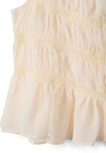 Топ на бретельках