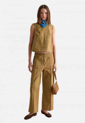 Джинсовая блузка