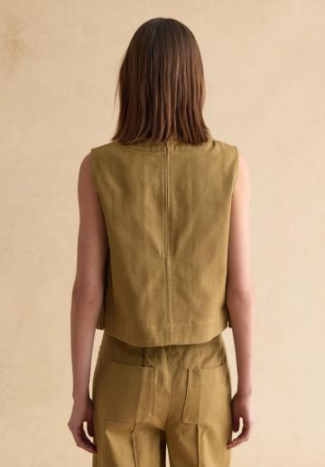 Джинсовая блузка