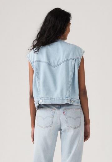 Джинсовая жилетка