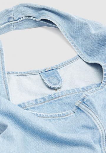 Джинсовый комбинезон