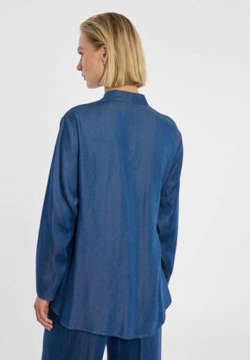 Длинная блузка