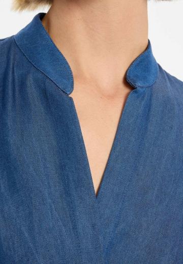 Длинная блузка