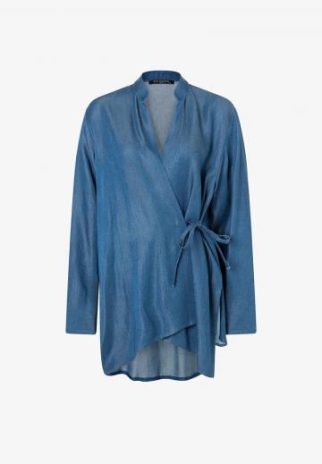 Длинная блузка