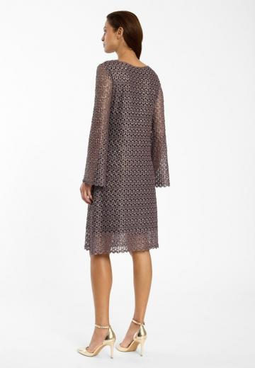 Вязаное платье