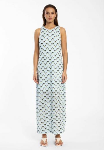 Вязаное платье