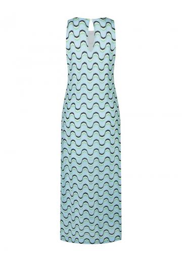 Вязаное платье