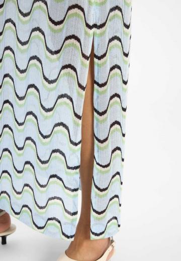 Вязаное платье