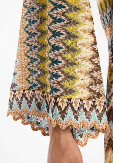 Вязаное платье