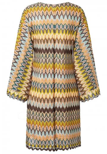 Вязаное платье