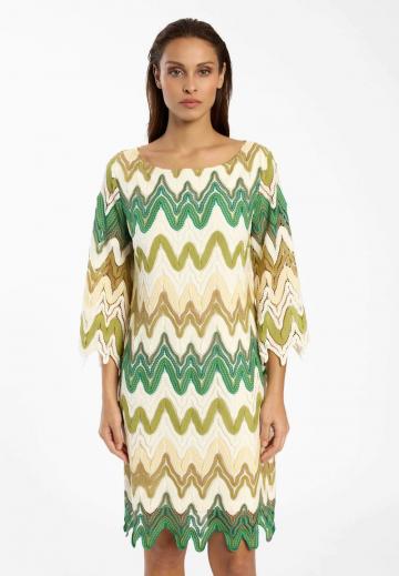 Вязаное платье