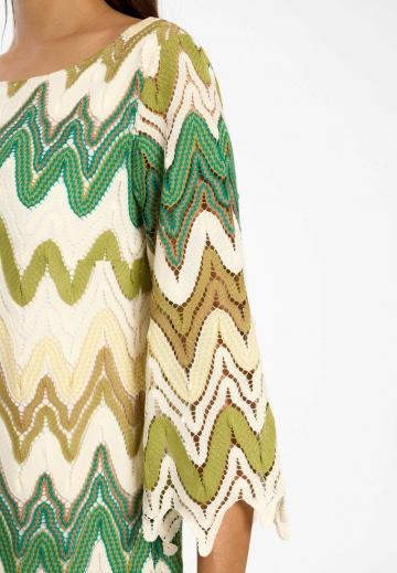 Вязаное платье