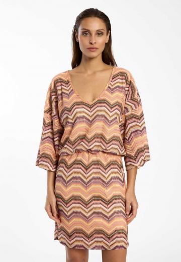 Вязаное платье