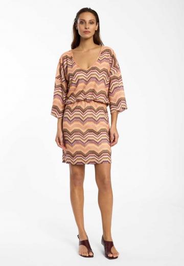 Вязаное платье