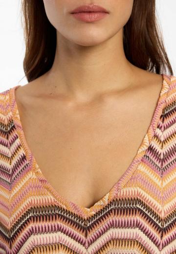 Вязаное платье