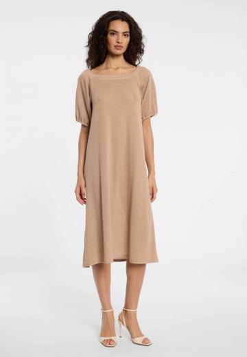 Вязаное платье