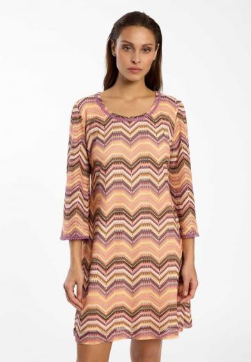 Вязаное платье