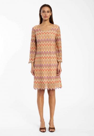 Вязаное платье