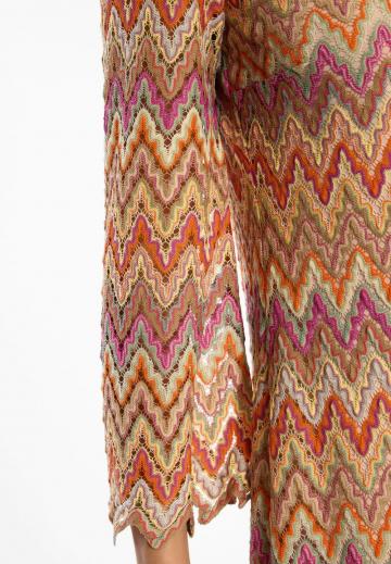 Вязаное платье