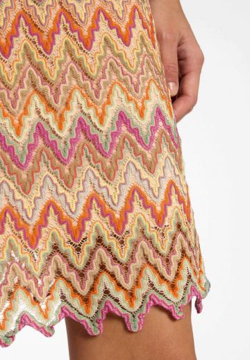 Вязаное платье