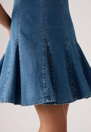 Джинсовый комбинезон