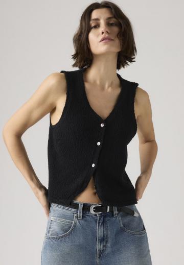 Джинсовая жилетка