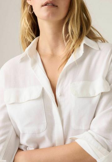 Джинсовая блузка