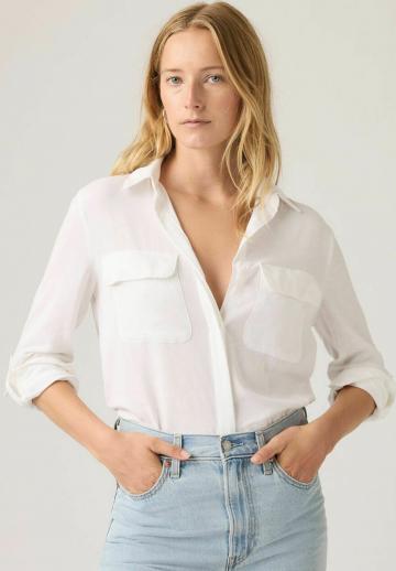 Джинсовая блузка