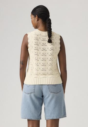 Пуловер без рукавов