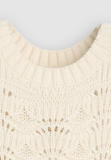 Пуловер без рукавов