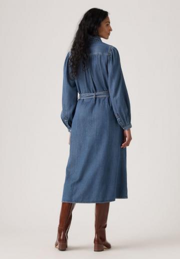 Джинсовое платье