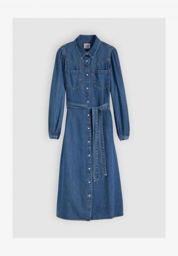 Джинсовое платье