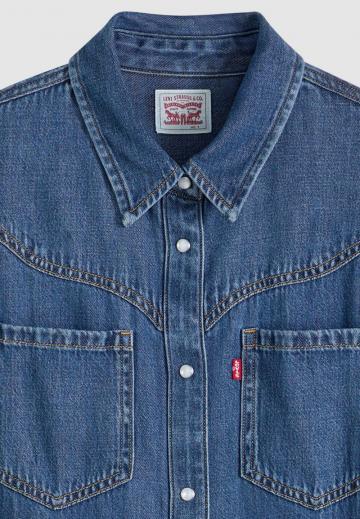 Джинсовое платье