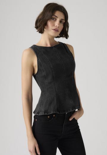 Джинсовая жилетка