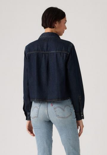 Джинсовая блузка