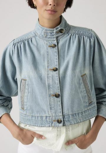 Джинсовая жилетка