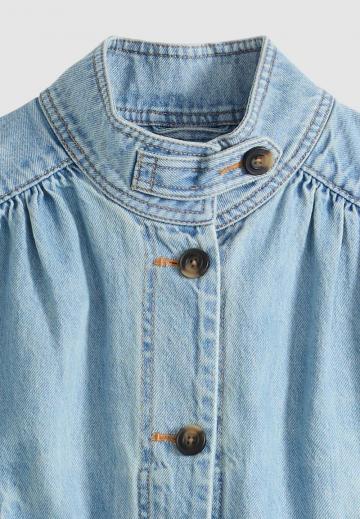 Джинсовая жилетка