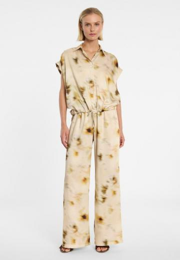 Атласная блузка